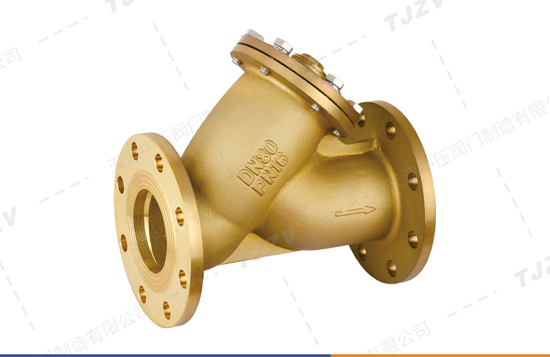 黄铜法兰过滤器