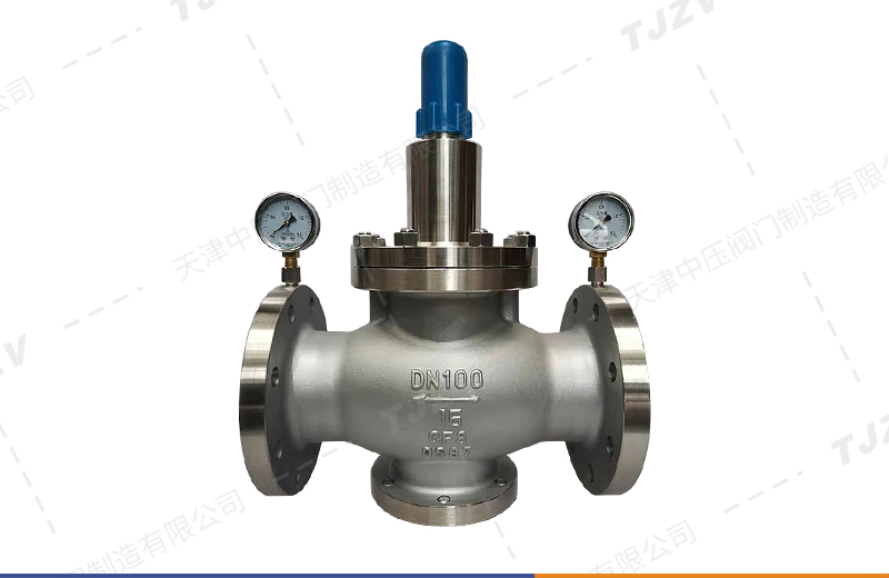 带压力表减压阀